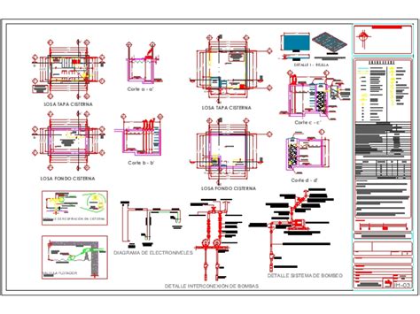 Cisterna Pluvial En Autocad Descargar Cad Kb Bibliocad