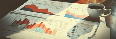 Premium Photo | Graphs and charts on paper showing financial planning