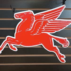 Mobil Oil Pegasus Sign