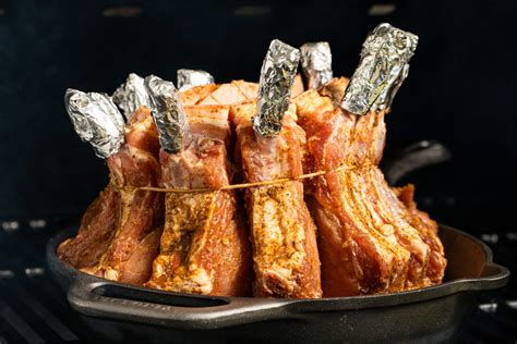 Smoked Pork Crown Roast - Simply Meat Smoking