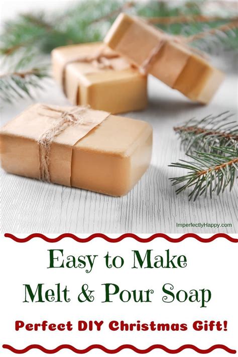 How To Make Melt And Pour Soap The Imperfectly Happy Home Recipe Homemade Soap Recipes