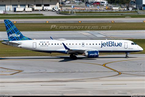 N193JB JetBlue Airways Embraer ERJ 190AR ERJ 190 100 IGW Photo By