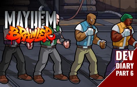 Mayhem Brawler Developer Diary 6: Character Variants - Hero Concept