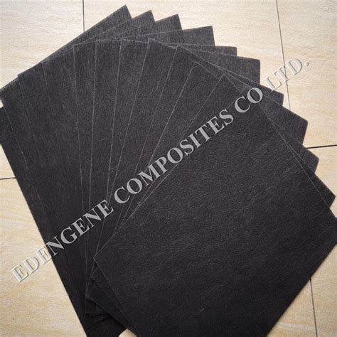 Black Fiberglass Mat Tissue For Backside Covering Of Perforated Acoustical Panel Board