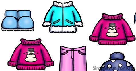 Day 21: Winter Clothes I Spy Game for Toddlers - Simple Fun for Kids