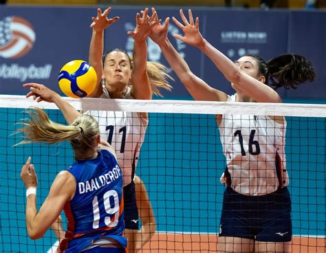 USA Women Top Netherlands Olympic Volleyball Teams Play Again Friday