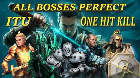 Shadow Fight 4 ITU Perfect All Bosses One Hit Kill YouTube