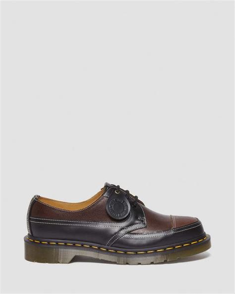 1461 Made In England Deadstock Leather Oxford Shoes In Multi Dr Martens