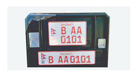 Embossed Number Plates Fixed On Less Than 2 Vehicles Epardafas