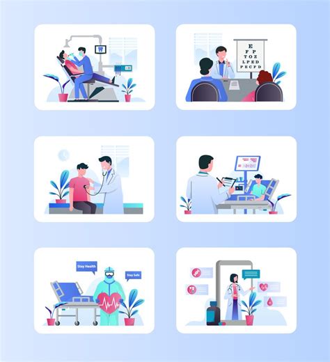 doctor health illustration kit illustrations