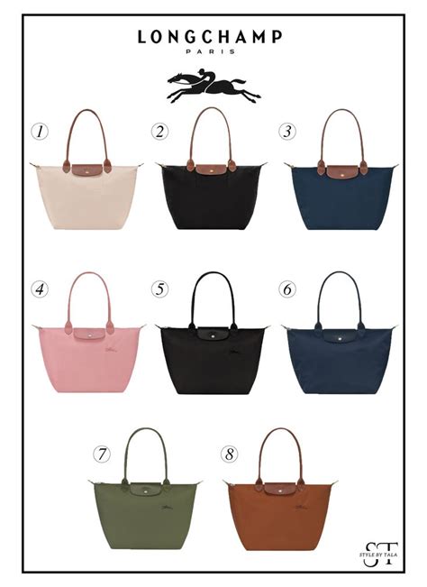 Longchamp Le Pliage L Sac A Main Cours Sacs à Main Mode Sac Lycéenne