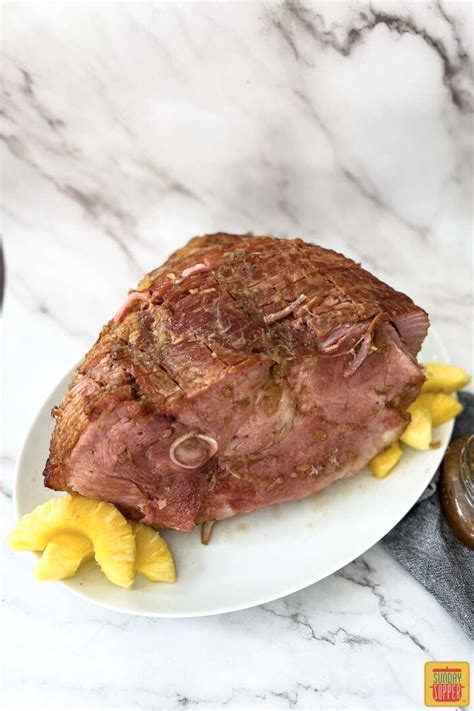 Ham with Pineapple - Sunday Supper Movement