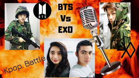 Bts Vs Exo Vocal Battle Youtube