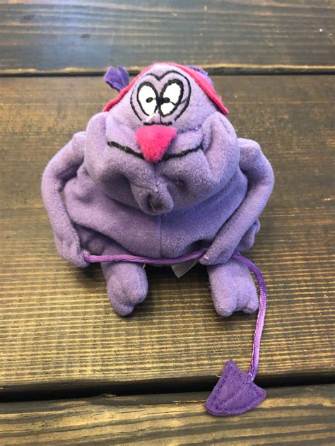 Disney Store Hercules Plush Purple Gargoyle Monster Bean Bag Etsy