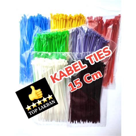 Jual KABEL TIES 15 Cm 2 5 X 150 Mm Isi 100 Pcs KUAT CABLE TIE