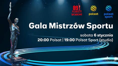 Gala Mistrzów Sportu 6 stycznia w Polsacie oraz Polsat Sport Polsat pl