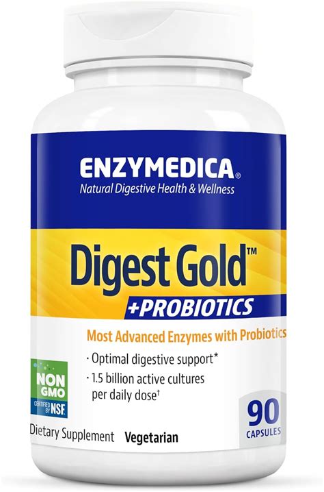 Enzymedica Digest Gold Probiotics 90 Capsules Digestive Enzyme