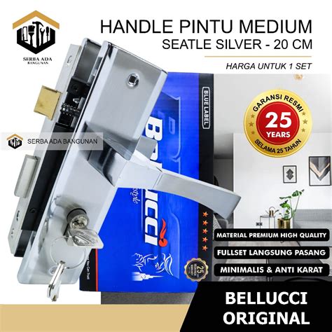 Jual Kunci Pintu Besar Bellucci Seatle Np Handle Besar Bellucci Handle