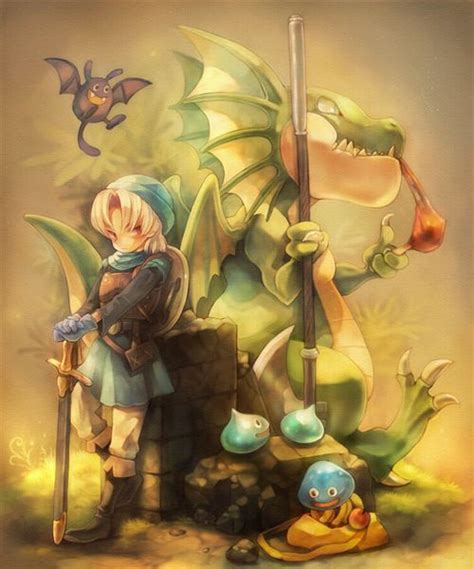 Dragon Quest fan art by 彗. | GAME & GRAPHICS | Dragon quest, Dragon ...