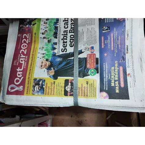 Surat Khabar Terpakai Ready Stock Old Paper 1kg Shopee Malaysia