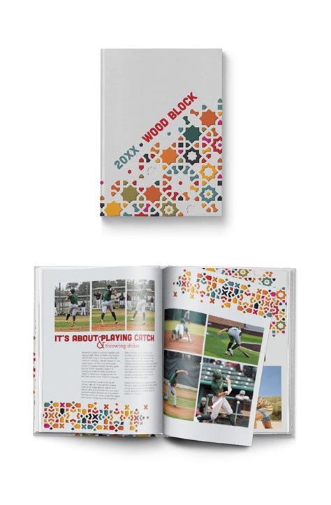 Die Cut Yearbook Theme | Booklet design, Environmental graphic design ...