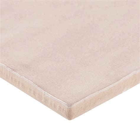 Shop Portmore Pink X Glazed Ceramic Subway Wall Tile Tilebar