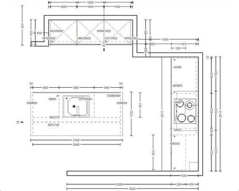 Planta Baixa De Cozinha 15 Modelos Metragem Inclusa Fashion