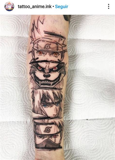 10 Tatuagens De Naruto Tatuagens De Anime Tatuagem Do Naruto Tatuagens