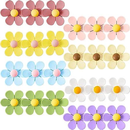 Amazon Cute Flower Fridge Magnets Pack Colors Sizes D