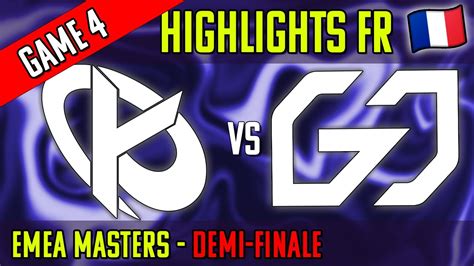 Kc Vs Go Highlights Fr Game Demi Finale Emea Masters Summer