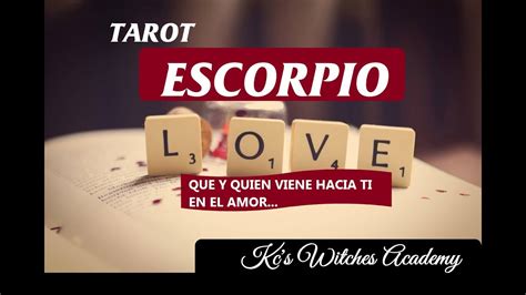 Escorpio ♏ ️💌 Que Viene Para Ti En El Amor Esto Está Pasando Rápido🙏🏻 Escorpio Tarot Scorpio