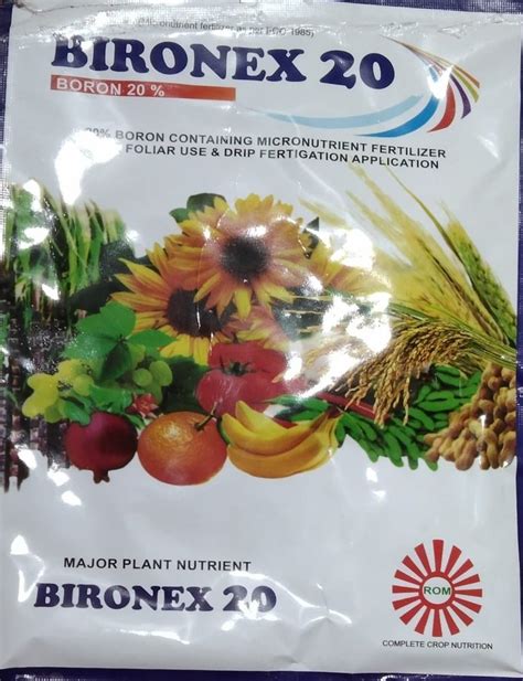 Powder Bironex 20 Boron 20 Micronutrient Fertilizer For Agriculture Use At Best Price In