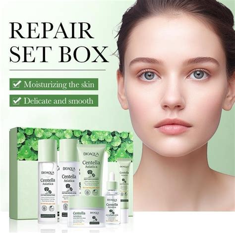 Private Label Facial Revitalizing Centella Asiatica Skin Care Set