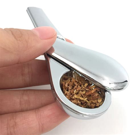 Aliexpress Buy Spoon Smoking Pipe Portable Metal Herb Accessories