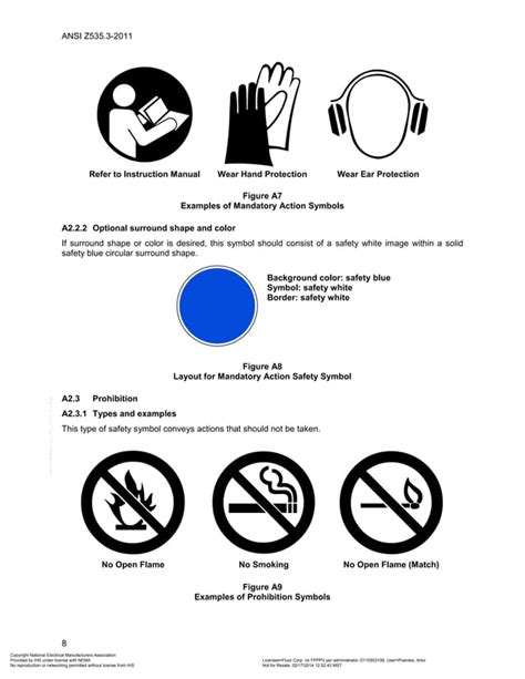 Ansi z535.3 2011 criteria for safety symbols | PDF