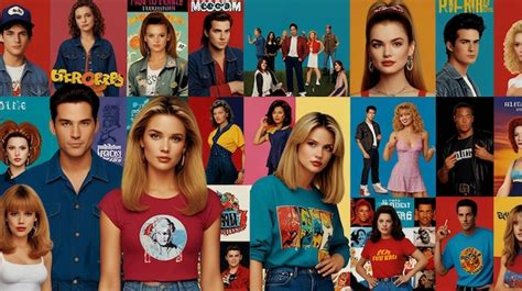 Pop culture collage featuring 90s icons and memorabilia | Premium AI-generated image