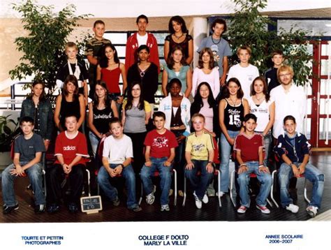 Photo De Classe Eme B De Coll Ge Fran Oise Dolto Copains D Avant