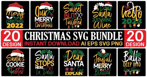 Christmas SVG Bundle Bundle · Creative Fabrica