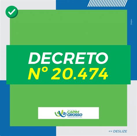 Portal Da Prefeitura Municipal De Capim Grosso Novo Decreto Do