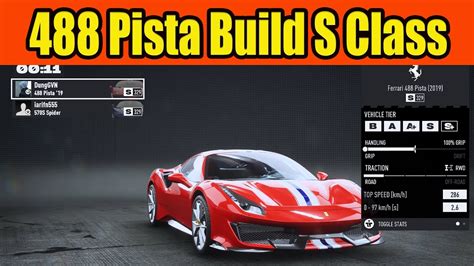 Ferrari 488 Pista Build S Class In NFS Unbound YouTube