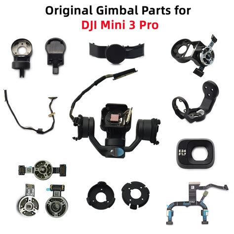 Original Gimbal Part For Dji Mini 3 Pro Gimbal Housing Shell Camera Lens Ptz Signal Cable