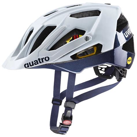 Uvex Quatro CC MIPS All Mountain Enduro MTB Fahrrad Helm Light Blau