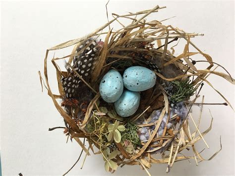 How to build a Bird’s Nest | Diy decor crafts, Easter presents, Crafts