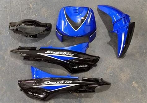 Kit Pl Sticos Original Gilera Smash Piezas Azul