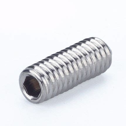 Din Stainless Steel Hexagon Socket Set Screws With Cup Point