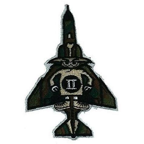 F4 Phantom Ii Spook Fighter Bomber Jet Cartoon Character Patch Usn Usaf