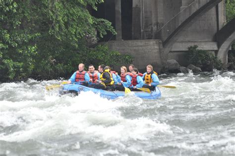 Rafting the Wenatchee River