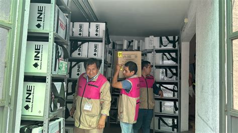 Llegaron a Morelos más de 5 millones de boletas electorales