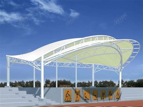 Modular PVC Tensile Pool Fabric Structure At Rs 343 Sq Ft In New Delhi