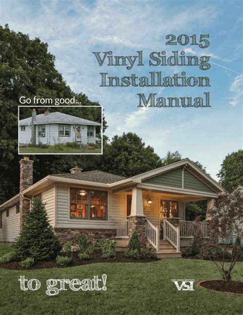 Vinyl Siding Installation Manual